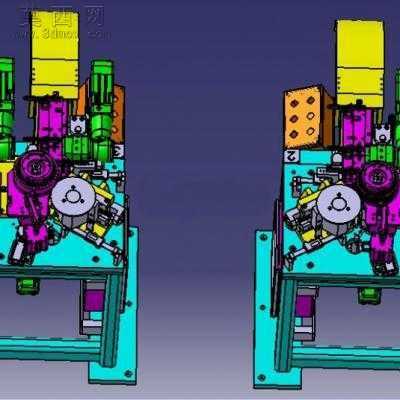 ����ͷ�Զ�װ��ϵͳ�ṹ 3Dģ��