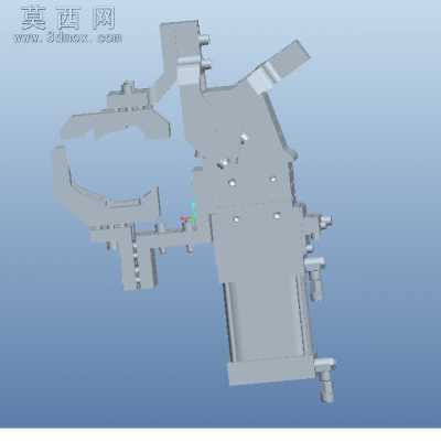 汽车焊接夹具一体式夹紧器标准单元 3D模型