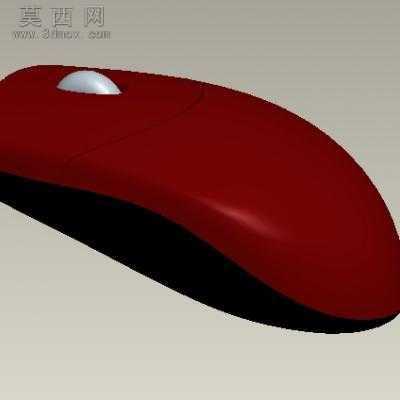 无线鼠标 3D模型