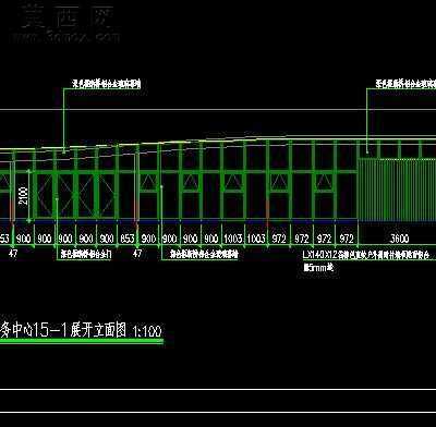 游客服务中心 CAD图纸