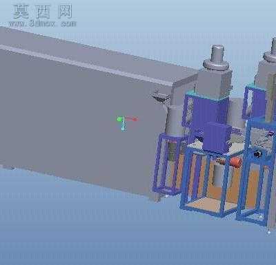 发热圆盘自动钎焊工艺组装系统 3D模型