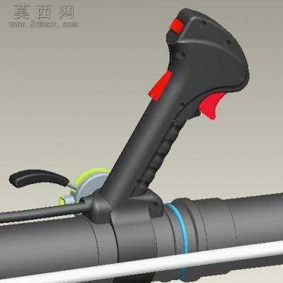 汽油机喷雾器 3D模型