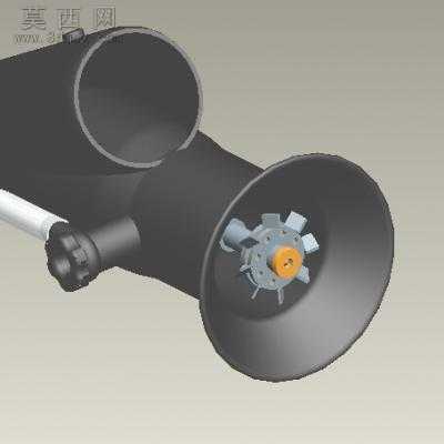 汽油机喷雾器 3D模型