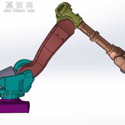 工业机器人【三维模型】可修改版 3D模型