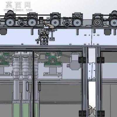 电阻元器件全自动检测线 3D模型