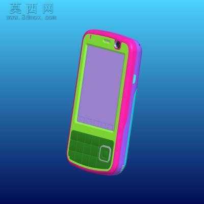 H66直板手机 3D模型