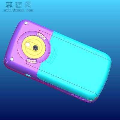 H66直板手机 3D模型