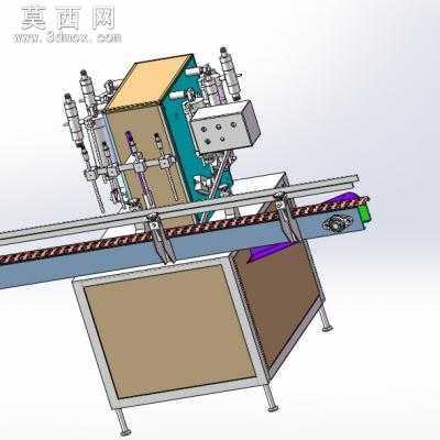 4头四工位灌装机 3D模型