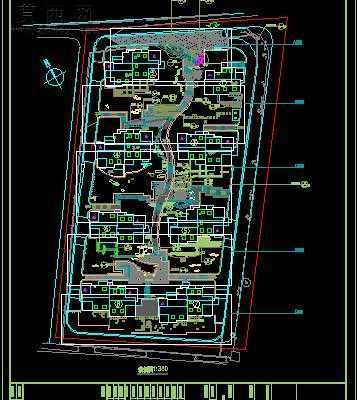 某公寓小区全套景观施工图-约10000平33张CAD图 CAD图纸