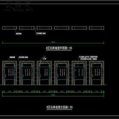某公寓小区全套景观施工图-约10000平33张CAD图 CAD图纸
