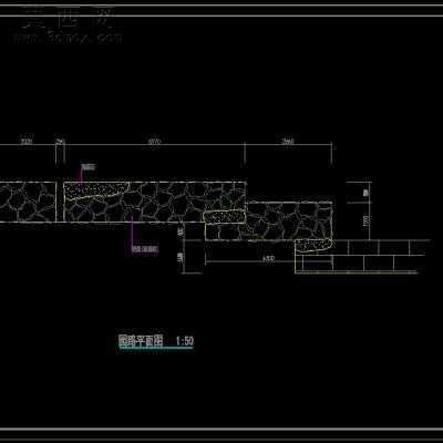 某公寓小区全套景观施工图-约10000平33张CAD图 CAD图纸