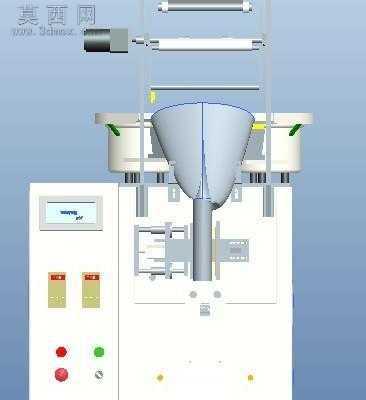 双振盘送料螺丝包装机含整套工程图 3D模型