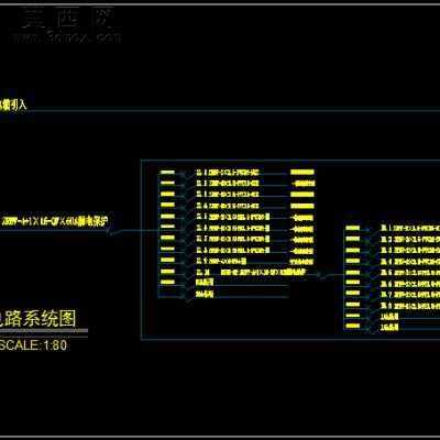 ĳ��¥װ��ʩ��ͼ-3��680ƽ93�� CADͼֽ