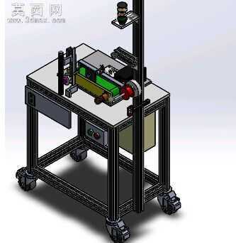 自动测量机非标设备 3D模型
