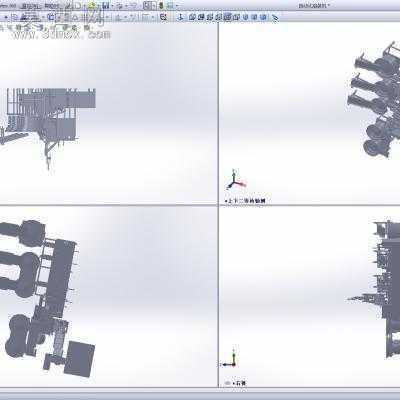 自动化组装机成熟设备 3D模型