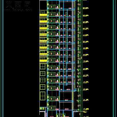 ����Ƶ꽨��ʩ��ͼB1-F15-14000ƽ20�� CADͼֽ
