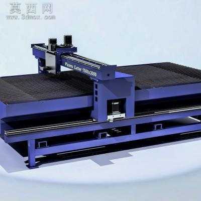 数控等离子切割机 3D模型
