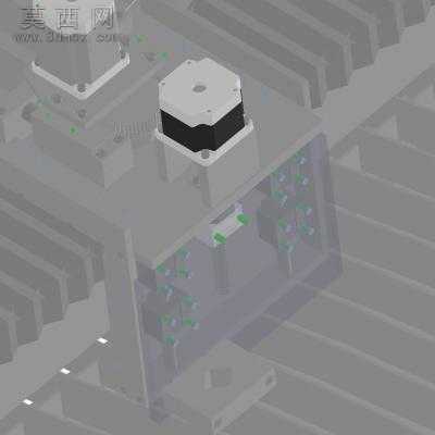 数控等离子切割机 3D模型