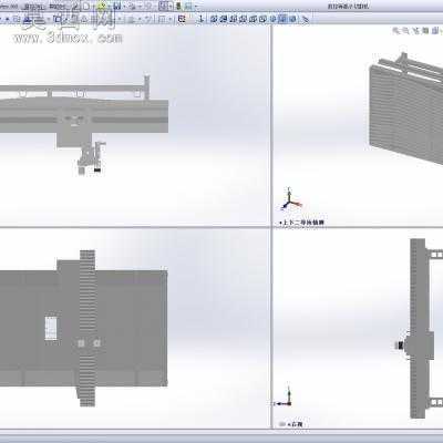 数控等离子切割机 3D模型