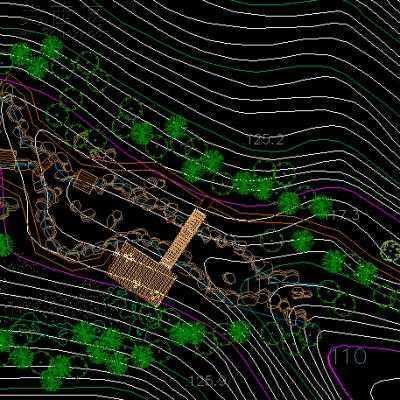 某湿地公园景观施工图全套70张 CAD图纸