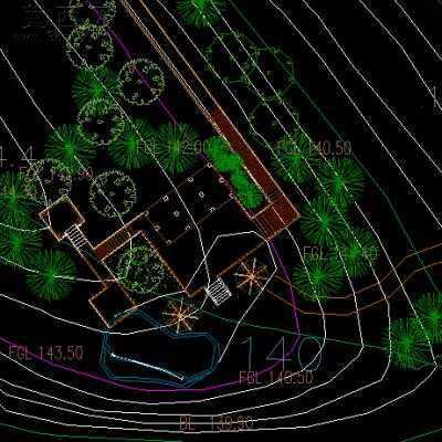 某湿地公园景观施工图全套70张 CAD图纸