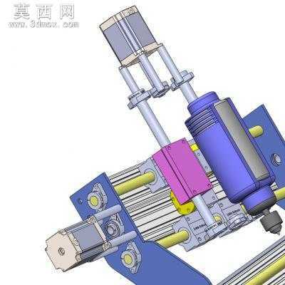 三轴数控机床(cnc铣床) 3D模型
