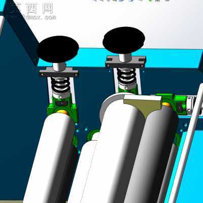 经典的覆膜机 3D模型