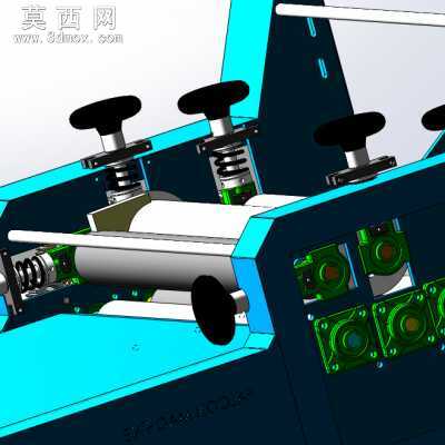 经典的覆膜机 3D模型