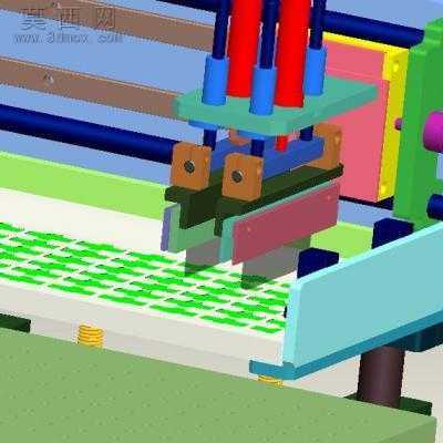 网板印刷设备 3D模型