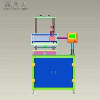 网板印刷设备 3D模型