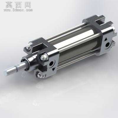 缸径32mm气缸全套三维+CAD图纸 3D模型