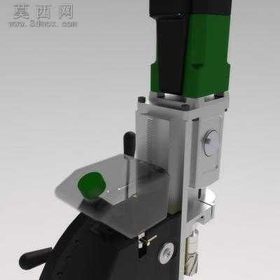 Matab麦太保磁力钻孔机电钻机 3D模型