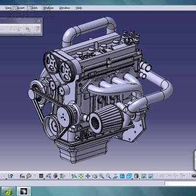 ����16V������ 3Dģ��