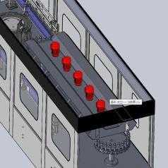 全自动吹瓶机设备PET塑料吹瓶机 3D模型