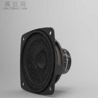 喇叭3D有细节 3D模型