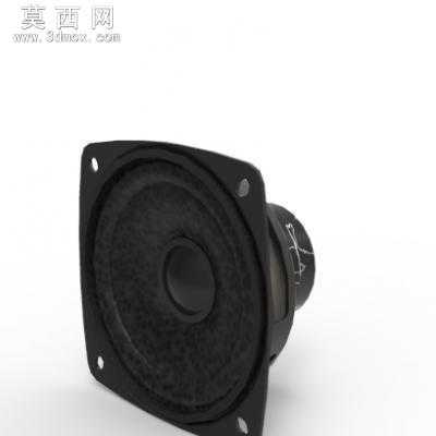 喇叭3D有细节 3D模型