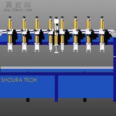 自动插入机 3D模型