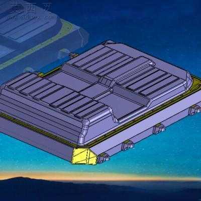 底板夹紧装置设备 3D模型