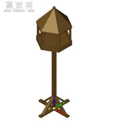Bird Feeder 野鸟喂食器 3D模型