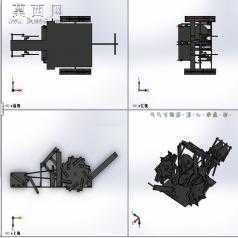�ֶ�ˮ�������� SW��� 3Dģ��