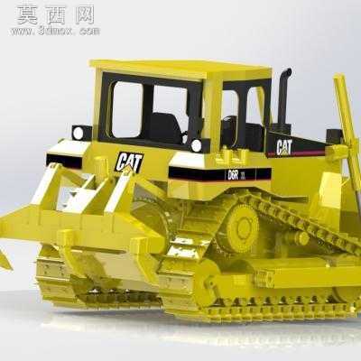 Bulldozer���ر���D6R�Ĵ������� 3Dģ��