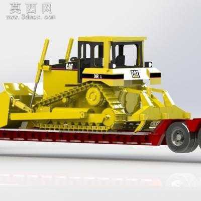 Bulldozer���ر���D6R�Ĵ������� 3Dģ��