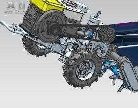 拖拉机 3D模型
