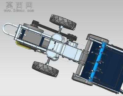 拖拉机 3D模型