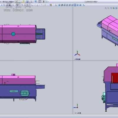 工业清洗机 3D模型