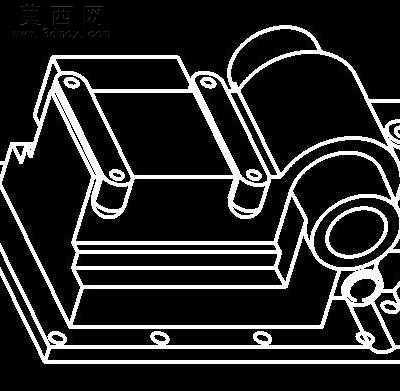 提升器壳体 CAD图纸