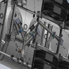 蒙特公司沼气运输车 3D模型