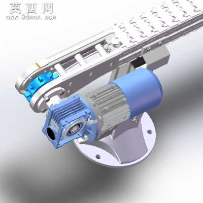 经典的输送带装置 3D模型
