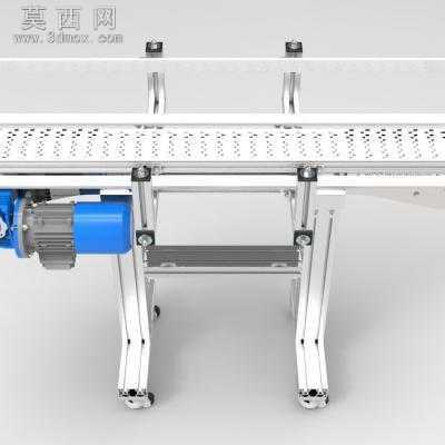 小型传送带输送机 3D模型