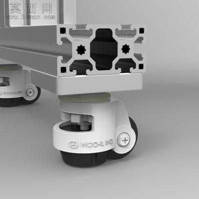 小型传送带输送机 3D模型